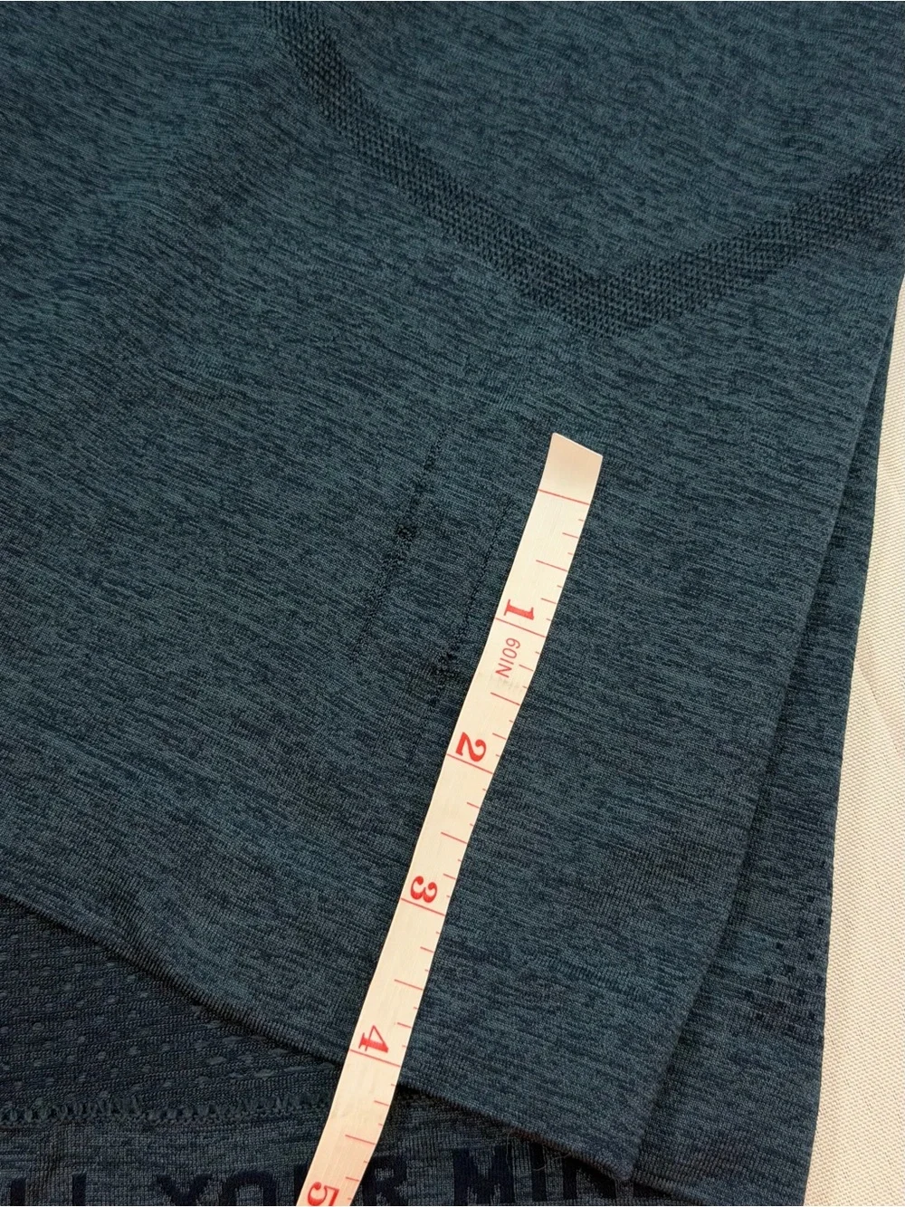 Lululemon Swiftly Tech Long Sleeve Shirt Women’s 8 Blue Thumbholes Running